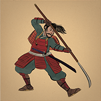 Samurai in Armor